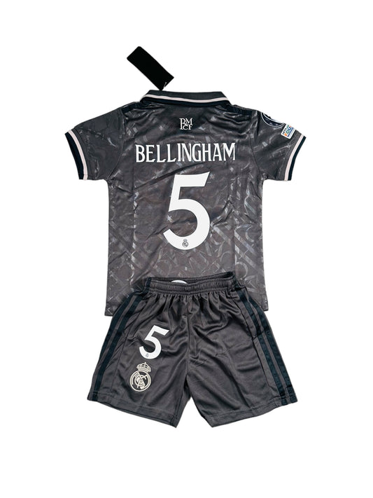 Bellingham #5 Real Madrid Away Third 2024/25 Youth soccer set