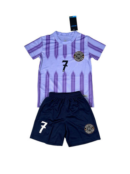 Training Youth soccer set Purple