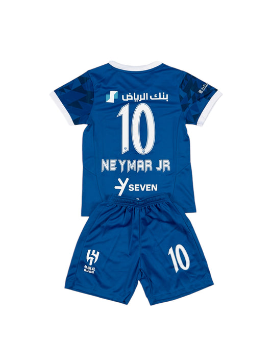 Neymar Jr #10 Al-Hilal Home 2024/25 Youth soccer set