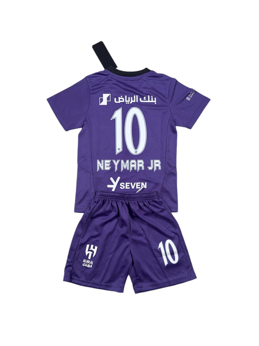 Neymar Jr #10 Al-Hilal Away 2024/25 Youth soccer set