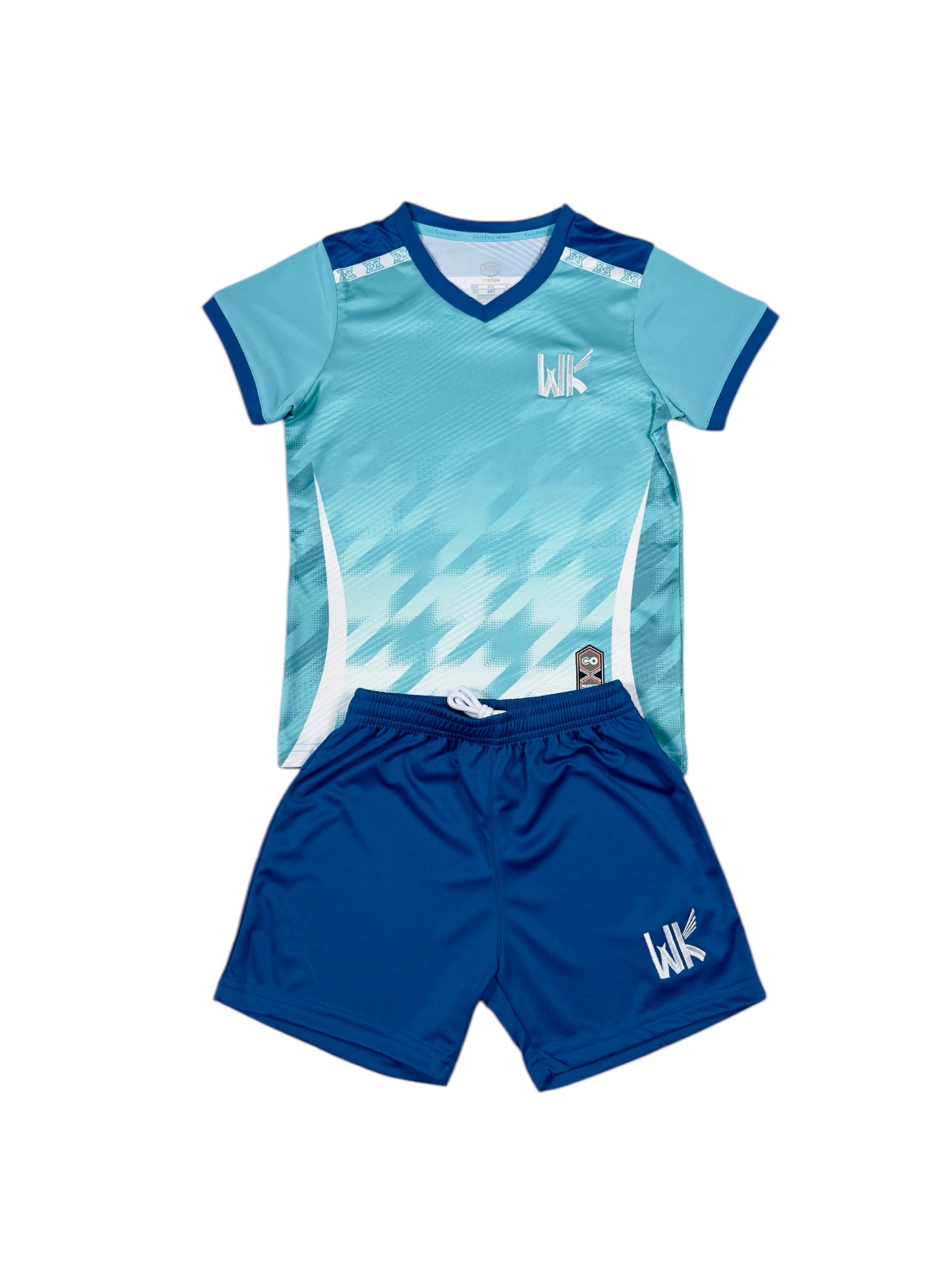 Basic Performance Sport Youth Set - Aqua