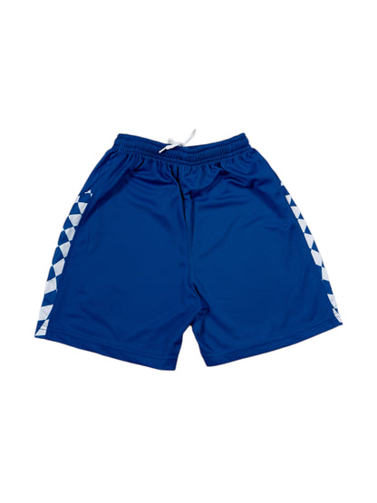 Playtime Youth Shorts - Squares Blue