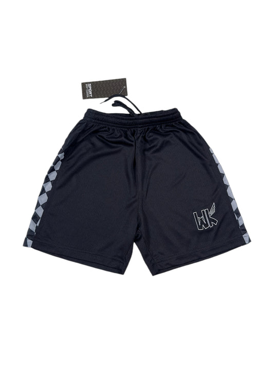 Playtime Youth Shorts - Squares Gray