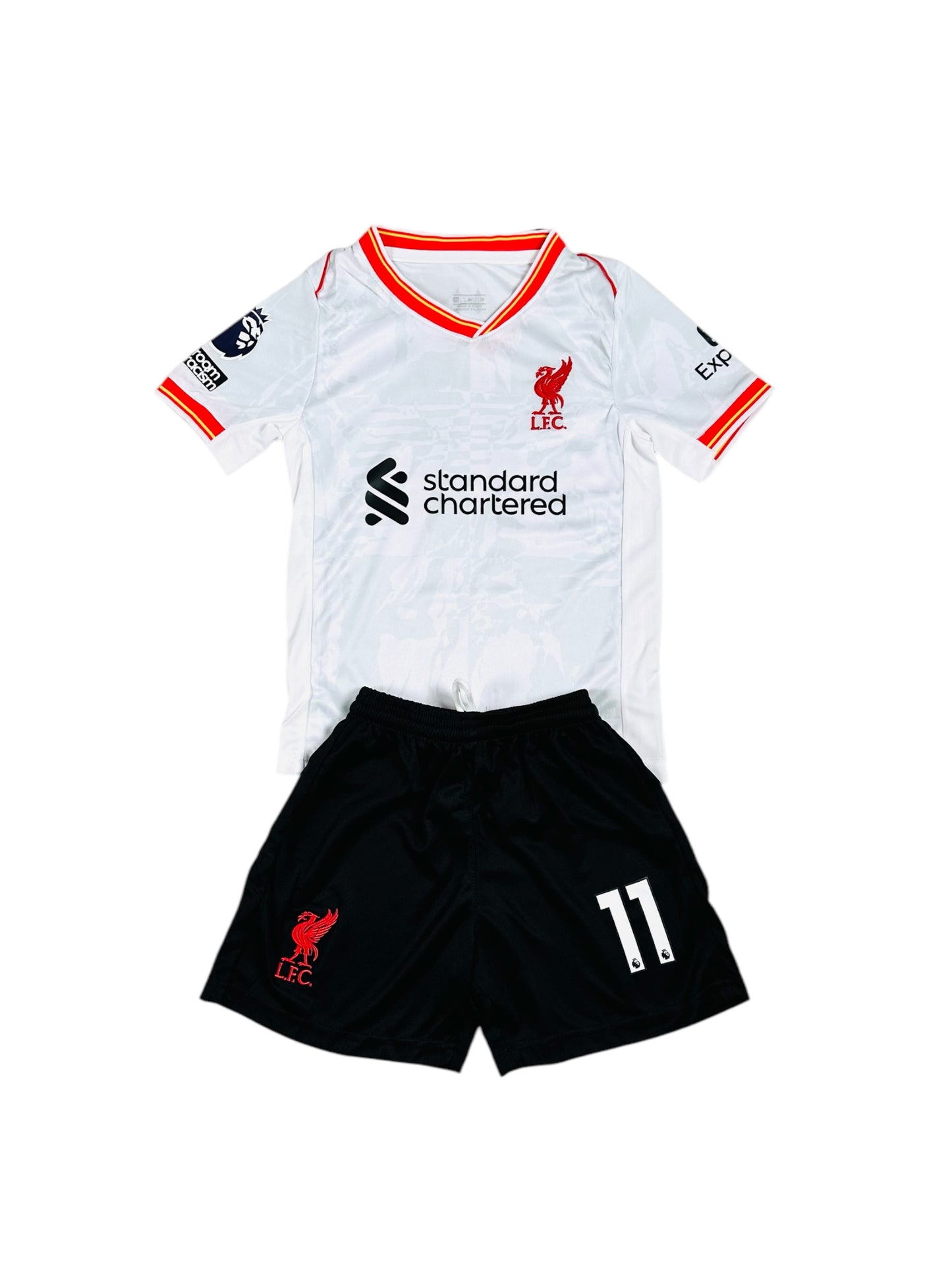 M.Salah #11 Liverpool Away 2024/25 Youth soccer set