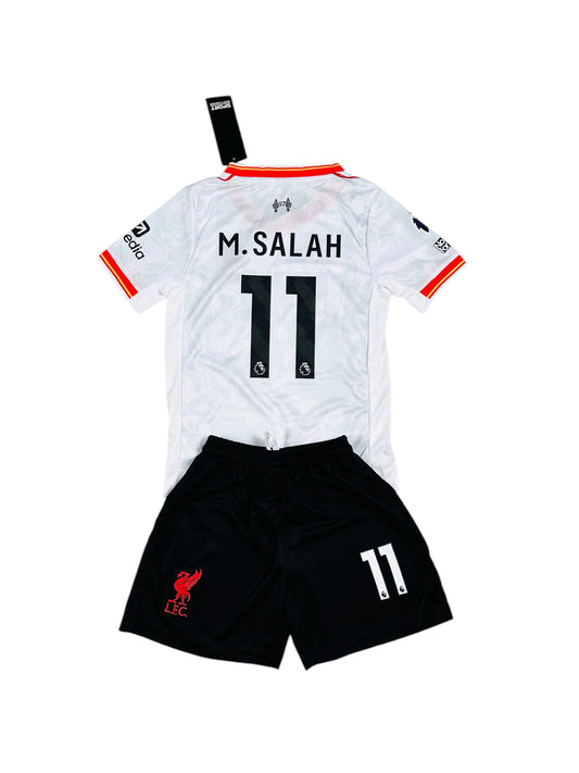 M.Salah #11 Liverpool Away 2024/25 Youth soccer set