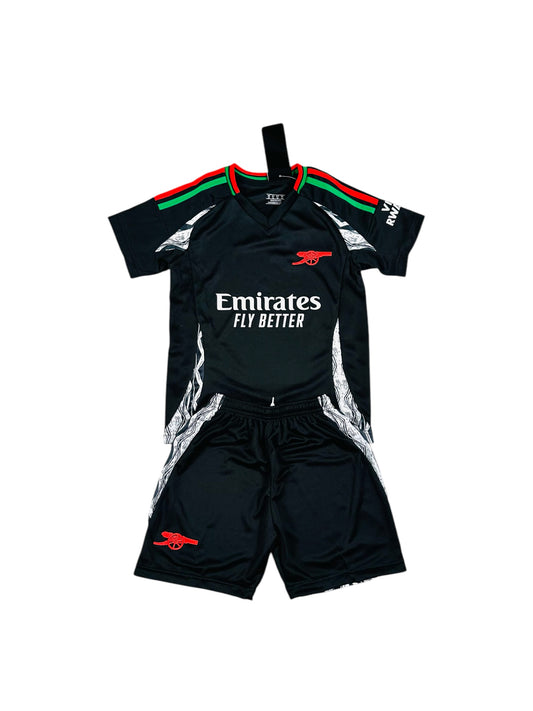 Arsenal Away 2024/25 Youth soccer set