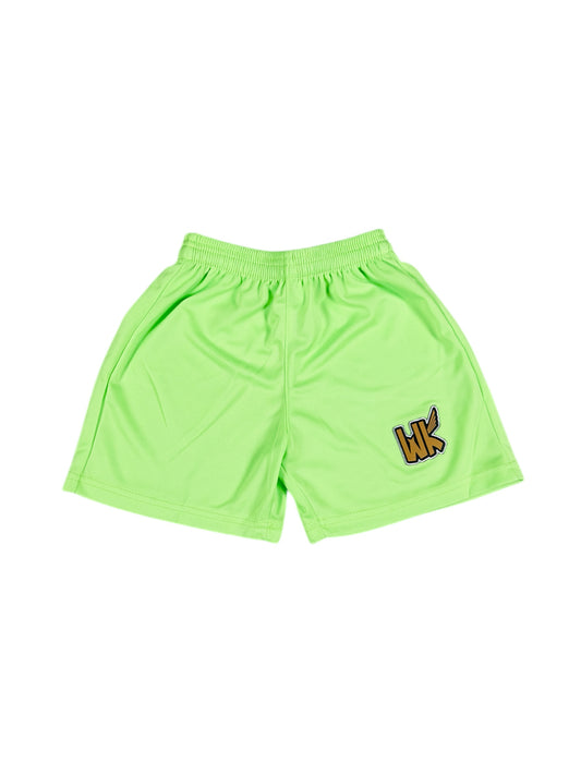 WK Playtime Youth Shorts - Neon