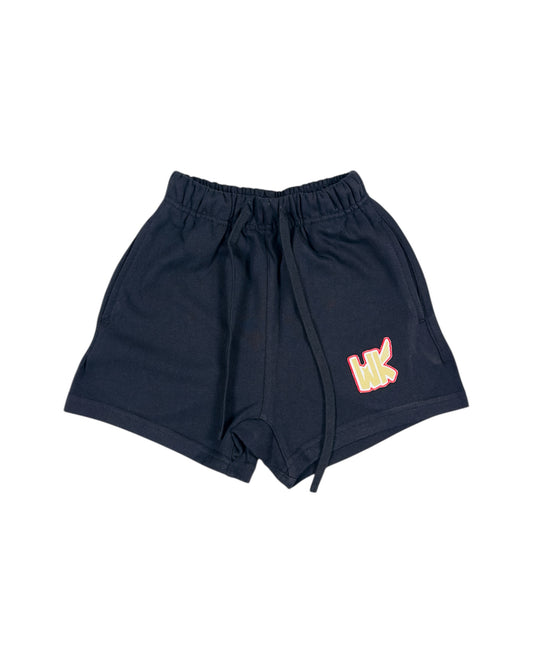 Fleece Wonder Kits Youth Shorts - Black