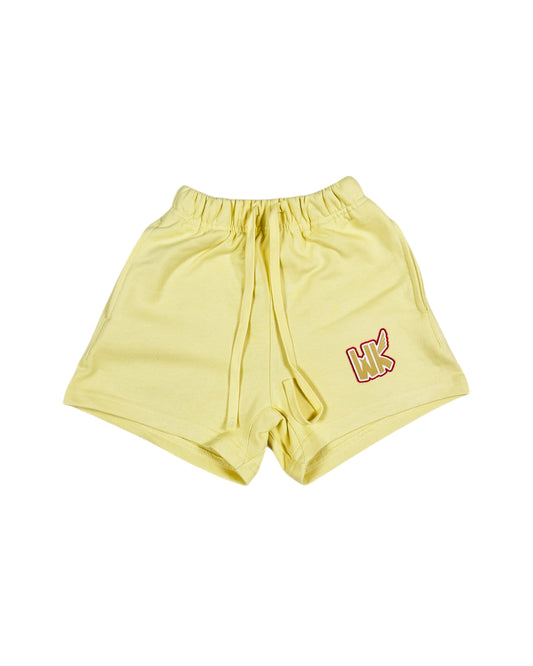 Fleece Wonder Kits Youth Shorts - Yellow