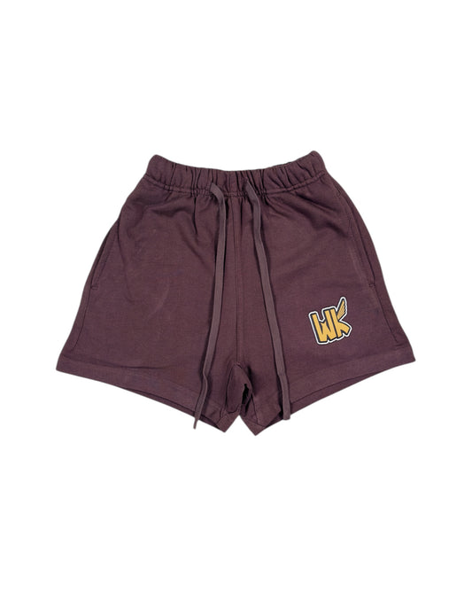 Fleece Wonder Kits Youth Shorts - Brown