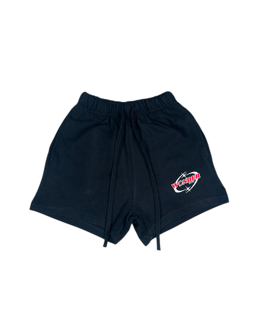 Fleece Wonder Kits Short - Graphic Black
