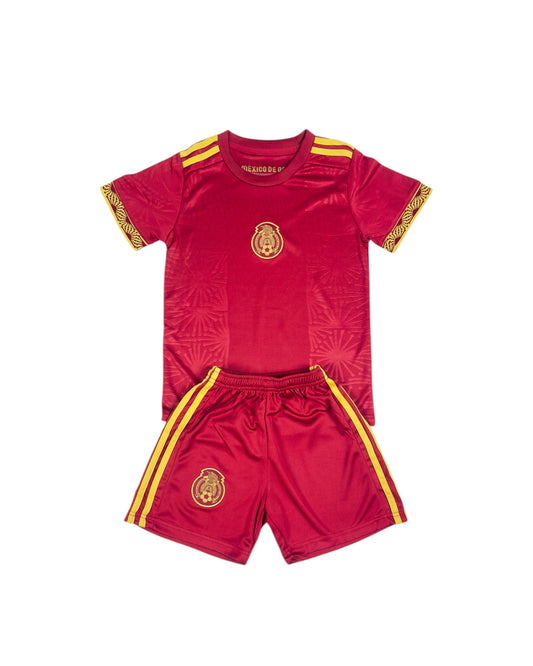 Mexico away Red 2025 Youth soccer set