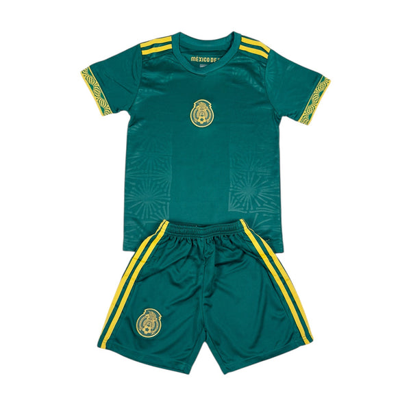 Mexico Green 2025 Youth soccer set – thewonderkits.com