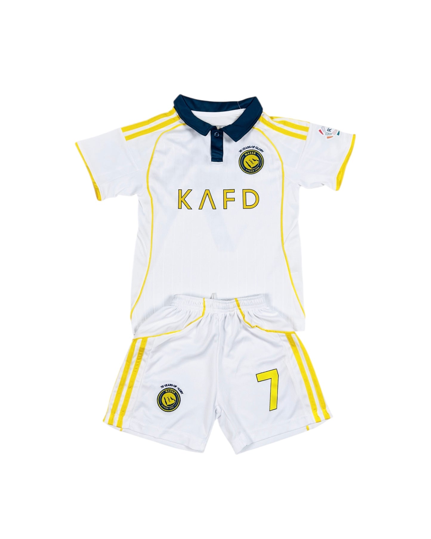 Ronaldo#7 Away Third Youth soccer set