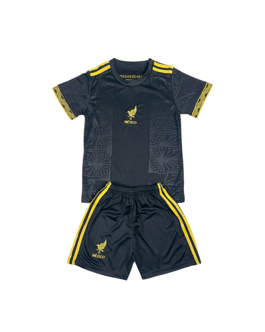 Mexico away Black 2025 Youth soccer set