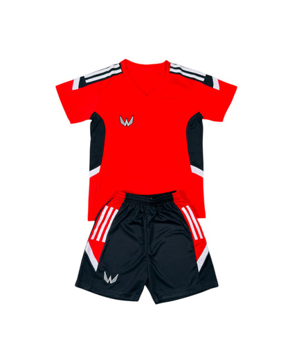 Essentials Sports Youth Set - Red Flash