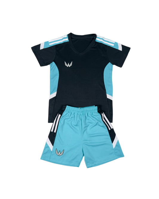 Essentials Sports Youth Set - Aqua Flash