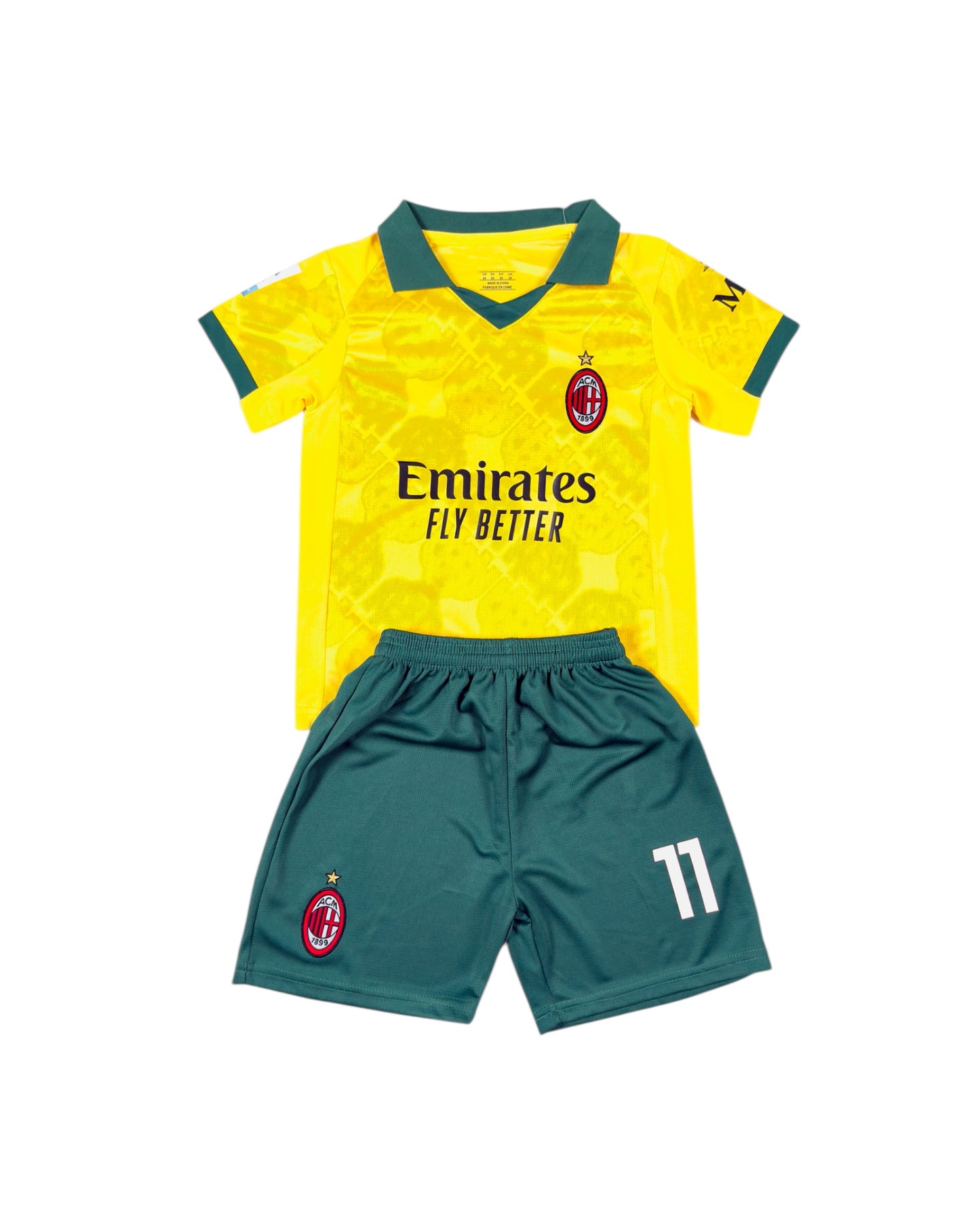 Pulisic #11 Milan Away Third Youth soccer set