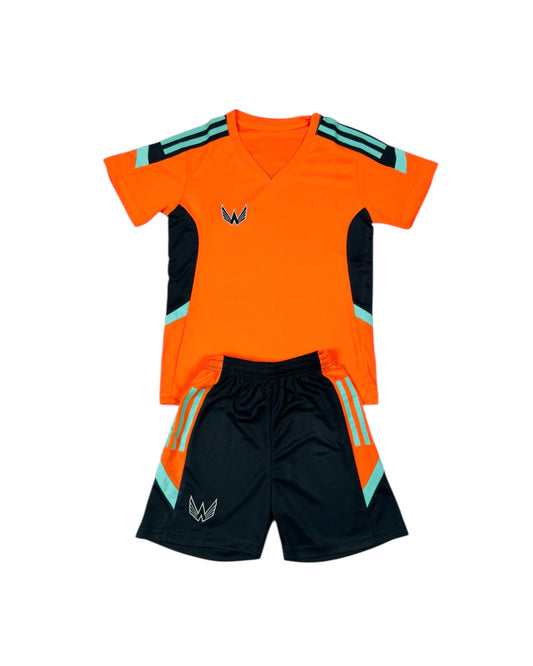 Essentials Sports Youth Set - Orange Flash
