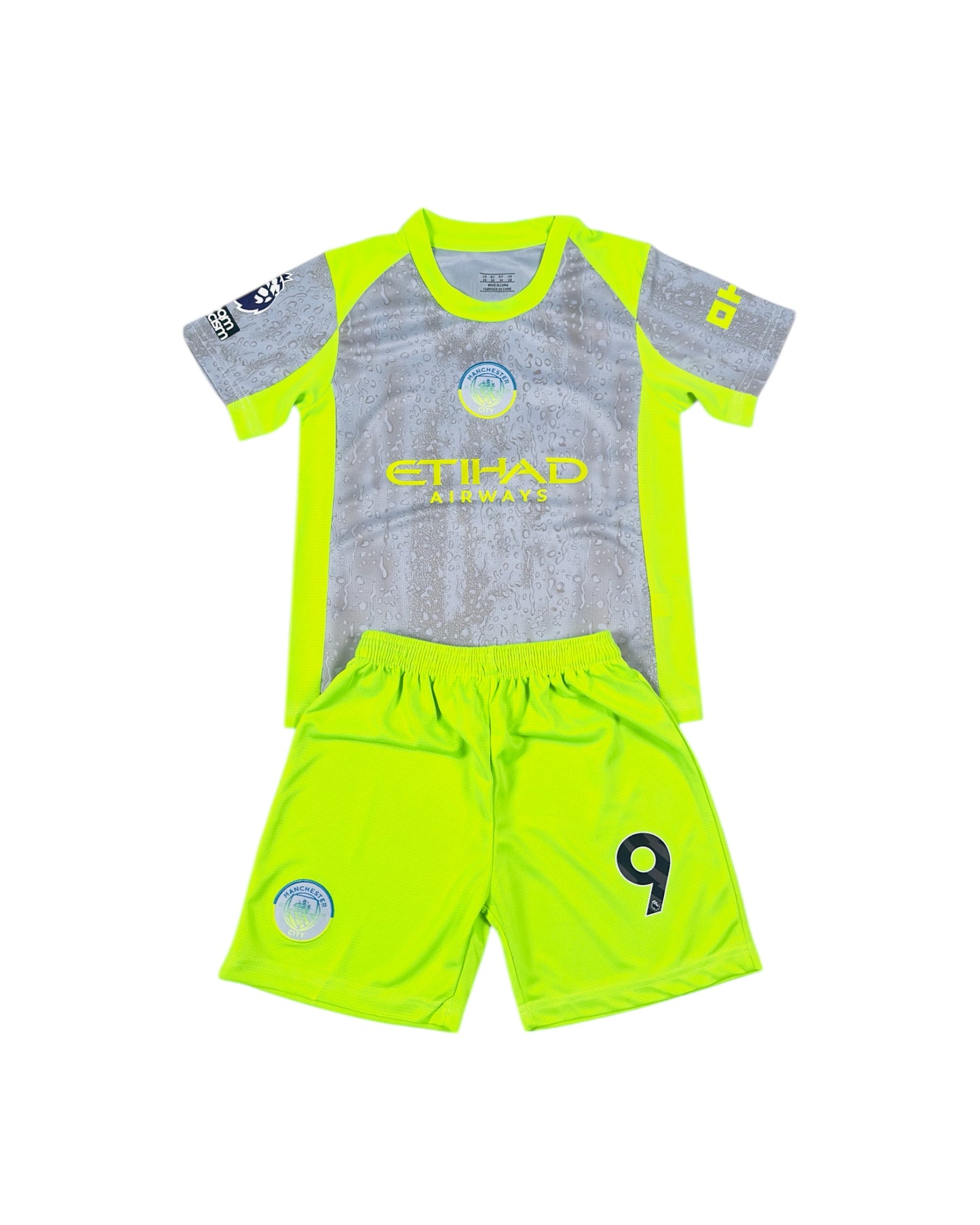 Haaland #9 Away third Youth soccer set