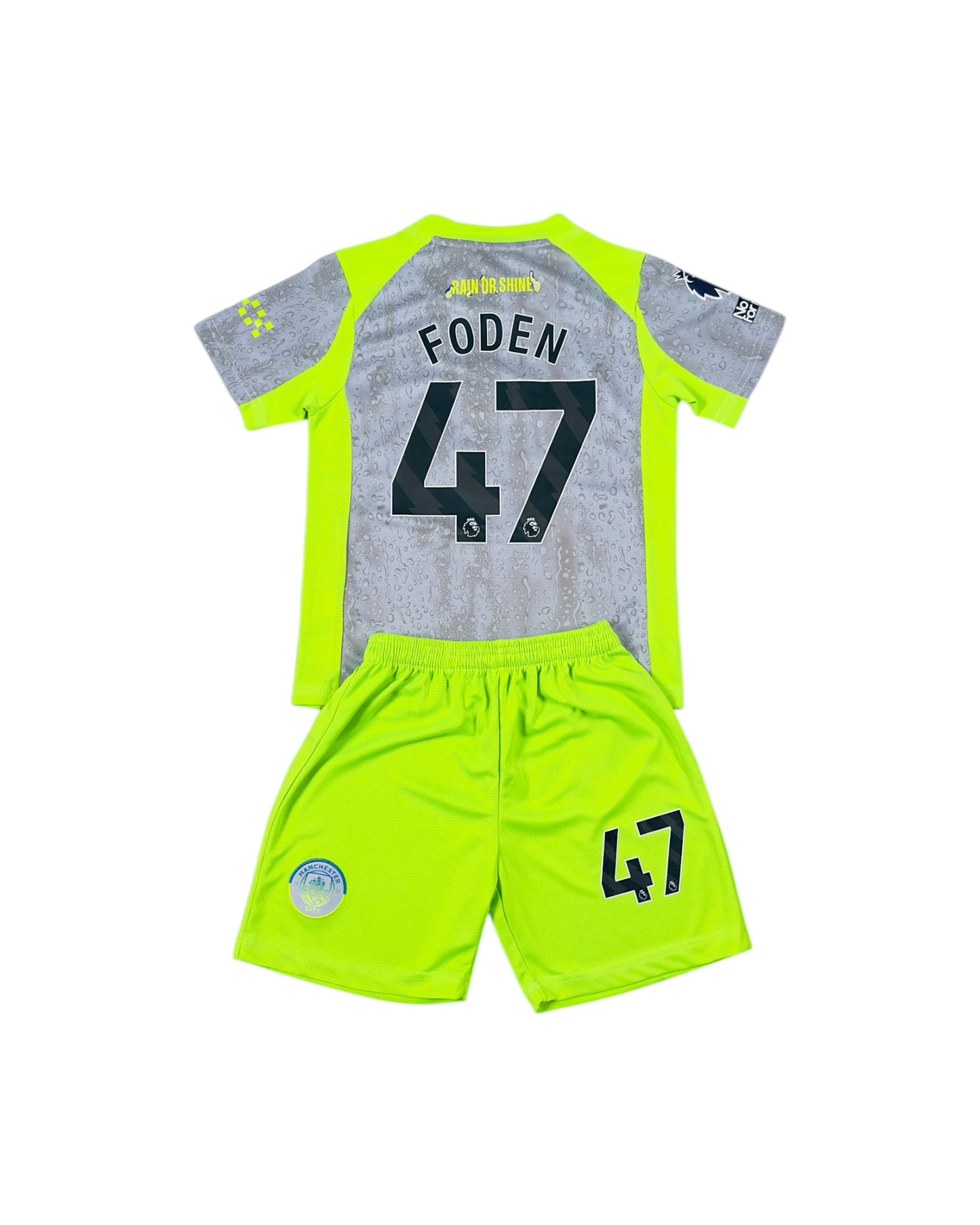 Foden #42 Away third Youth soccer set