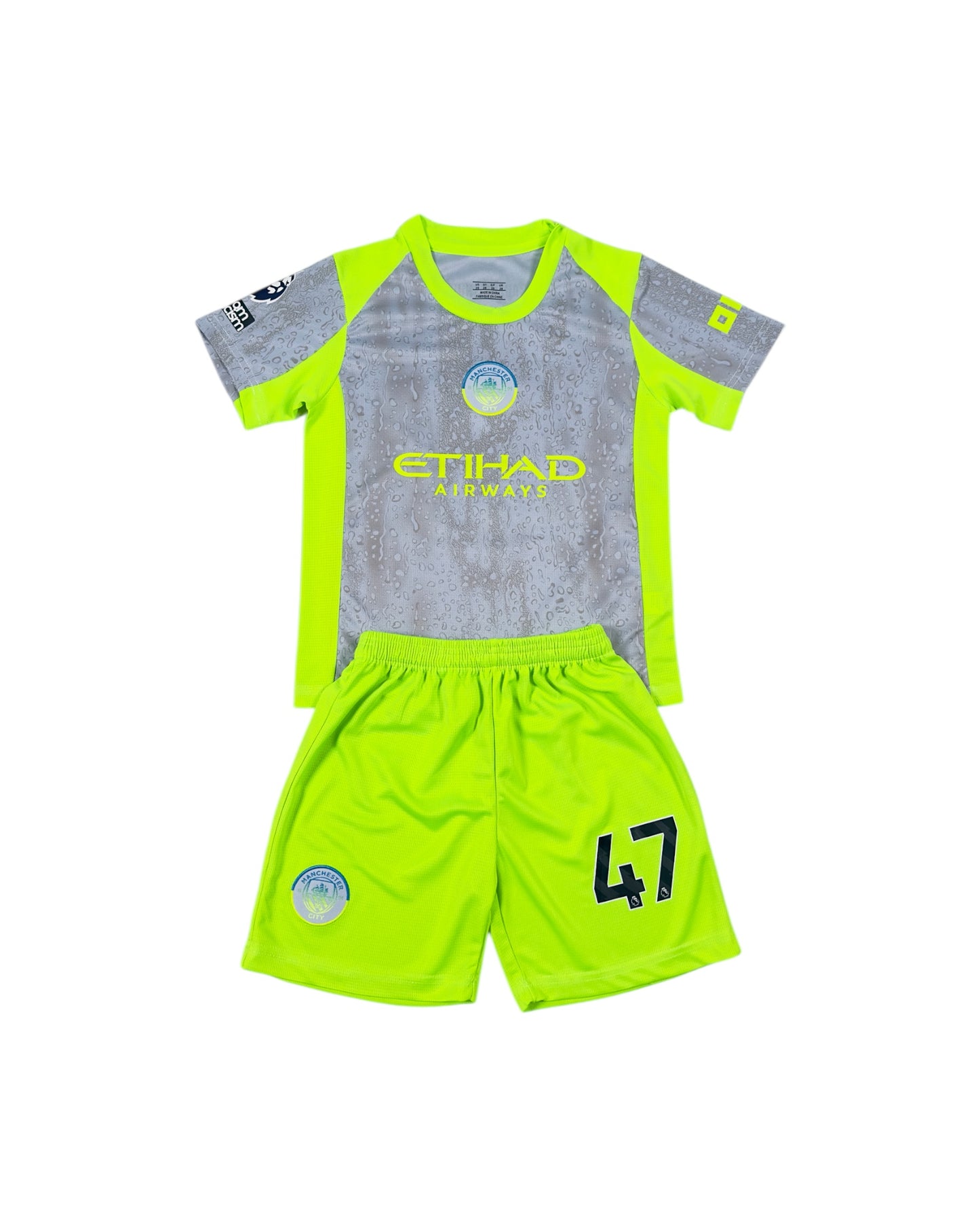 Foden #42 Away third Youth soccer set