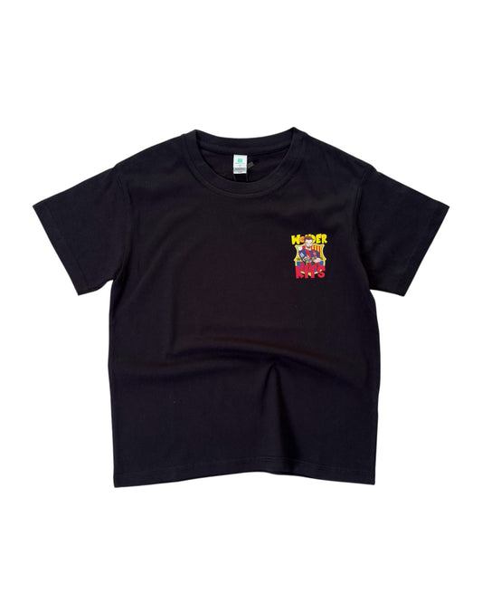 Essential Graphic Youth Shirt -Barcelona Black
