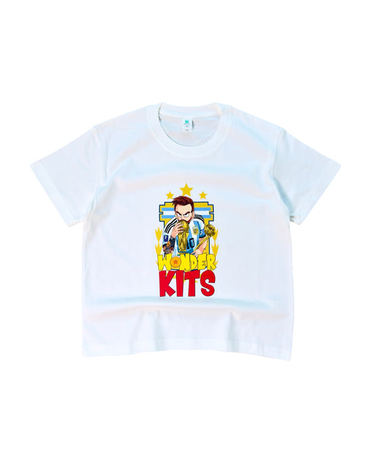 Cartoon Graphic Youth Shirt -World Champions