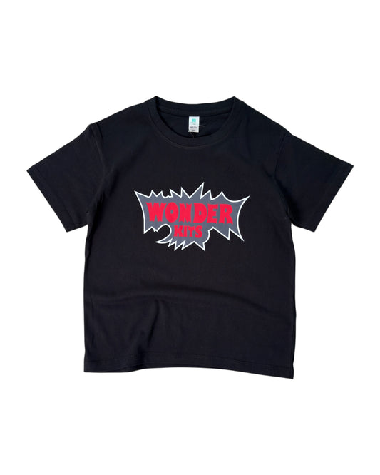 Wonder Kits Graphic Youth T- Shirt - Black