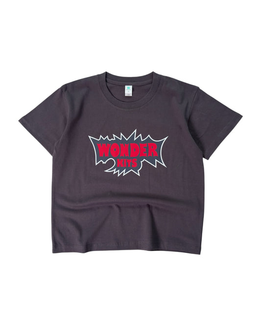 Wonder Kits Graphic Youth T- Shirt - Gray