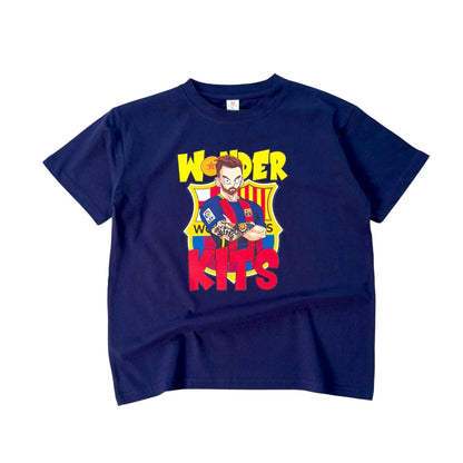 Cartoon Graphic Youth Shirt -Barcelona Midnight Blue