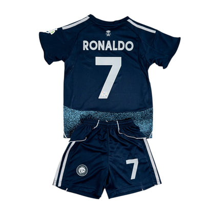 Ronaldo#7 Al Nassr Away Youth soccer set