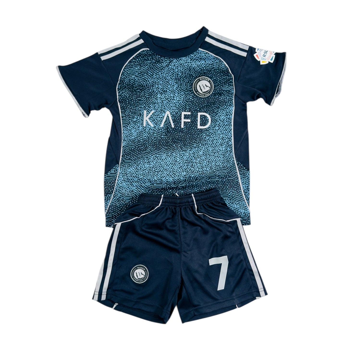 Ronaldo#7 Al Nassr Away Youth soccer set