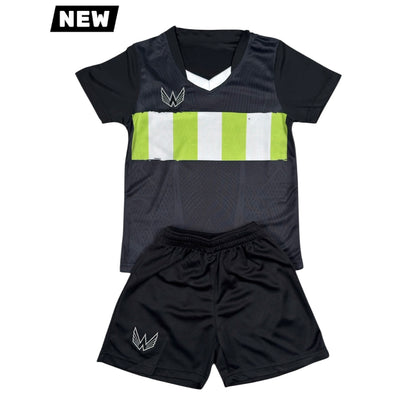 Essentials Youth soccer jersey Set - Athletic Green