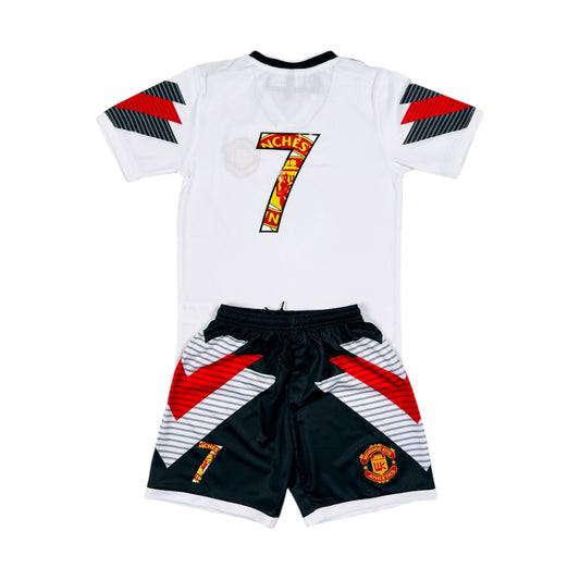 Man U Goat Youth Soccer set - Away