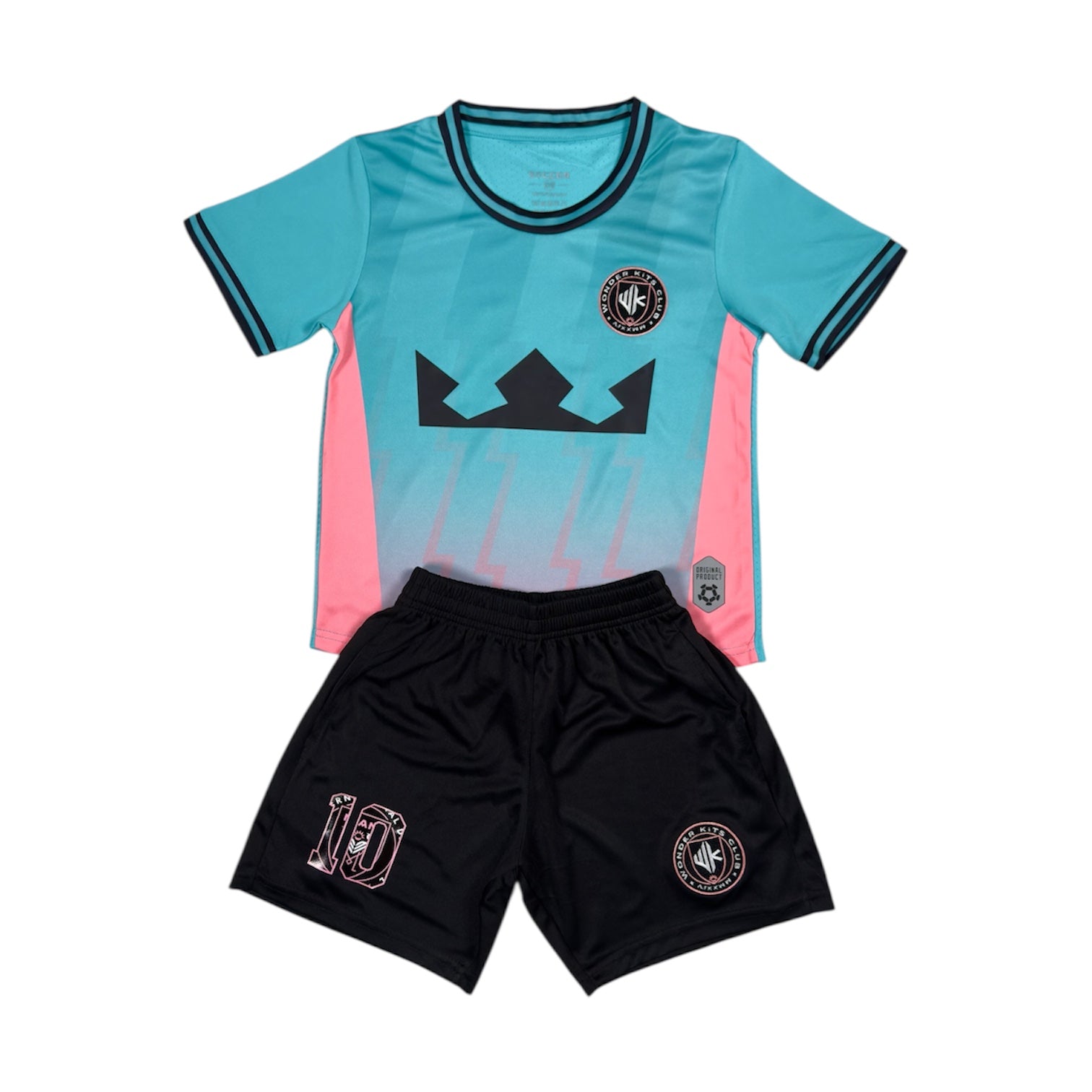 Miami Goat Youth Soccer Jersey set - Aqua – thewonderkits.com