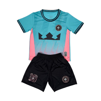 Miami Goat Youth Soccer set - Aqua