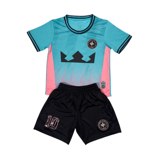 Miami Goat Youth Soccer set - Aqua