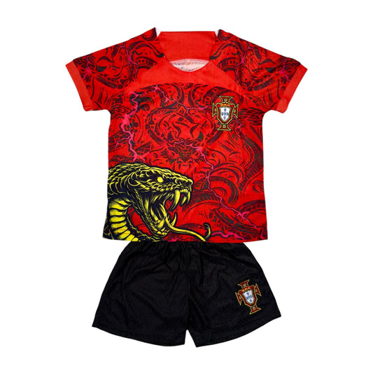 Portugal X Wonder Kits Youth Set -Crimson Viper