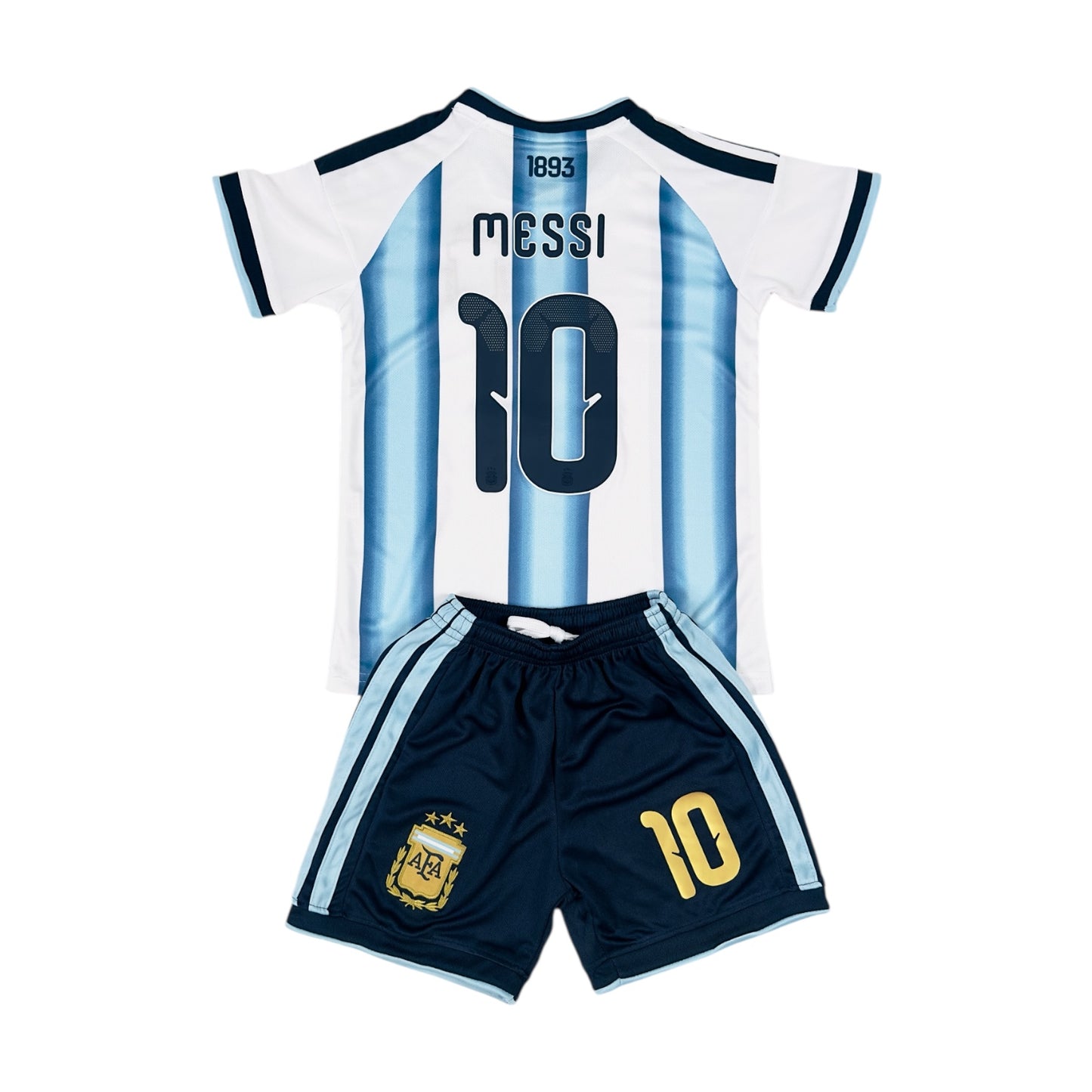 Messi #10 Argentina 2026 Youth soccer set