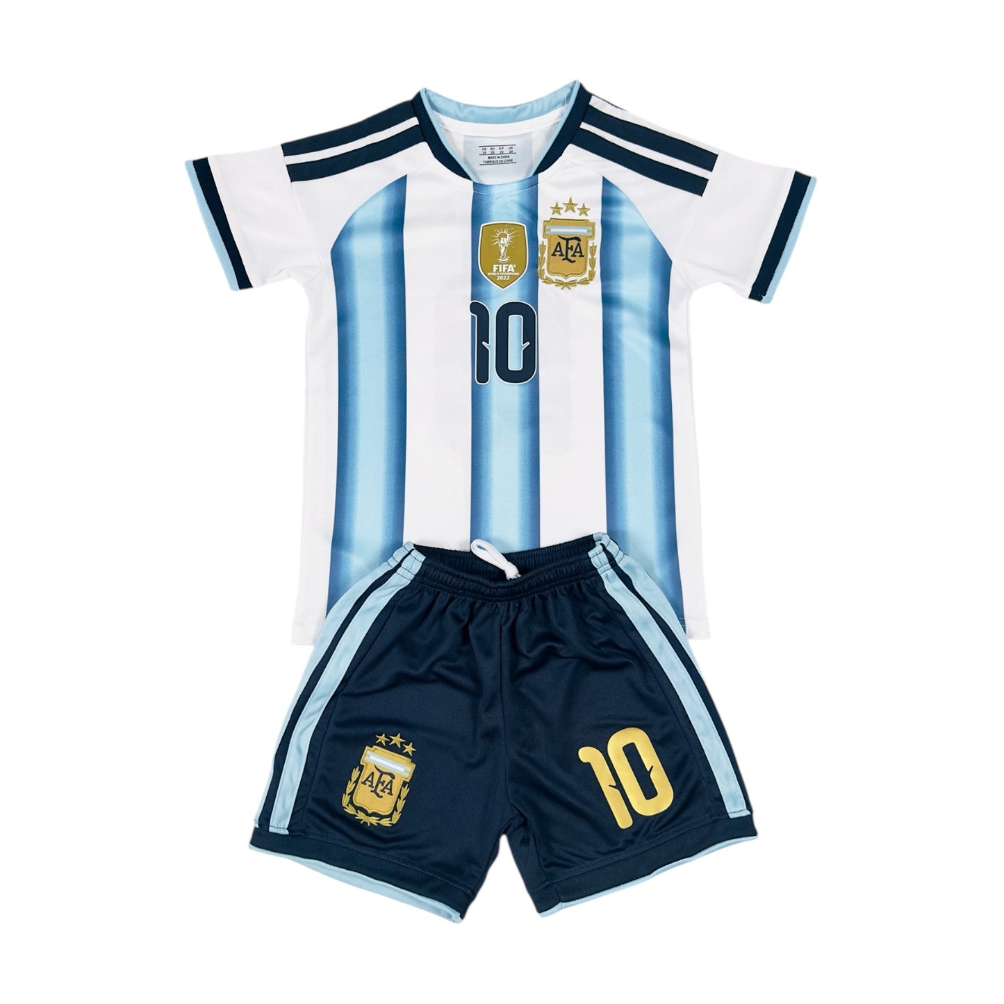 Messi #10 Argentina 2026 Youth soccer set