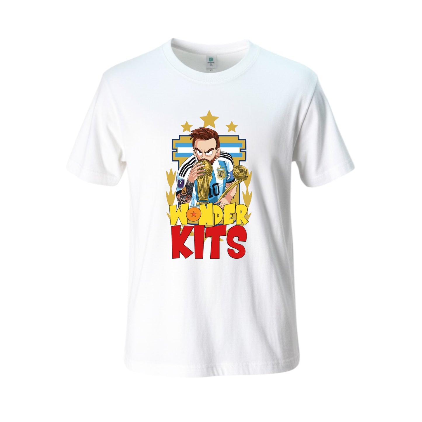 Cartoon Graphic Youth Shirt -World Champions