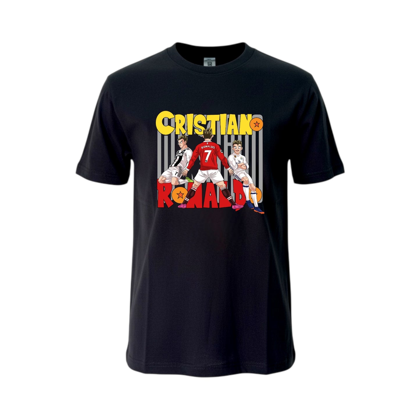 Cartoon Graphic Black Youth Shirt - Trilogy