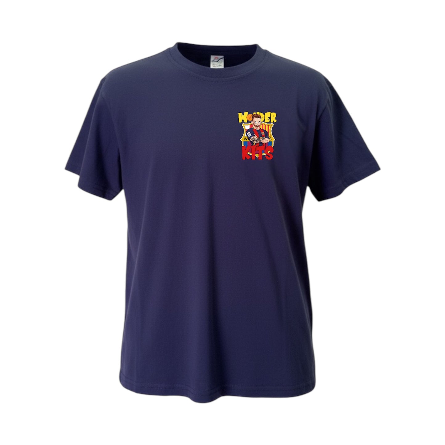 Essential Graphic Youth Shirt -Barcelona Midnight Blue