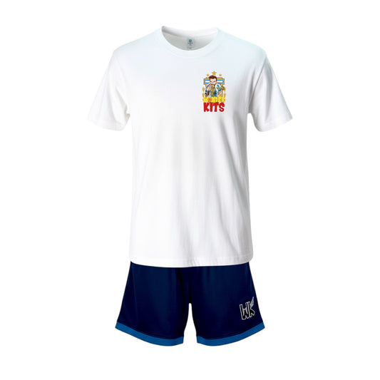 World Champ Youth Outfit Set - Essential White