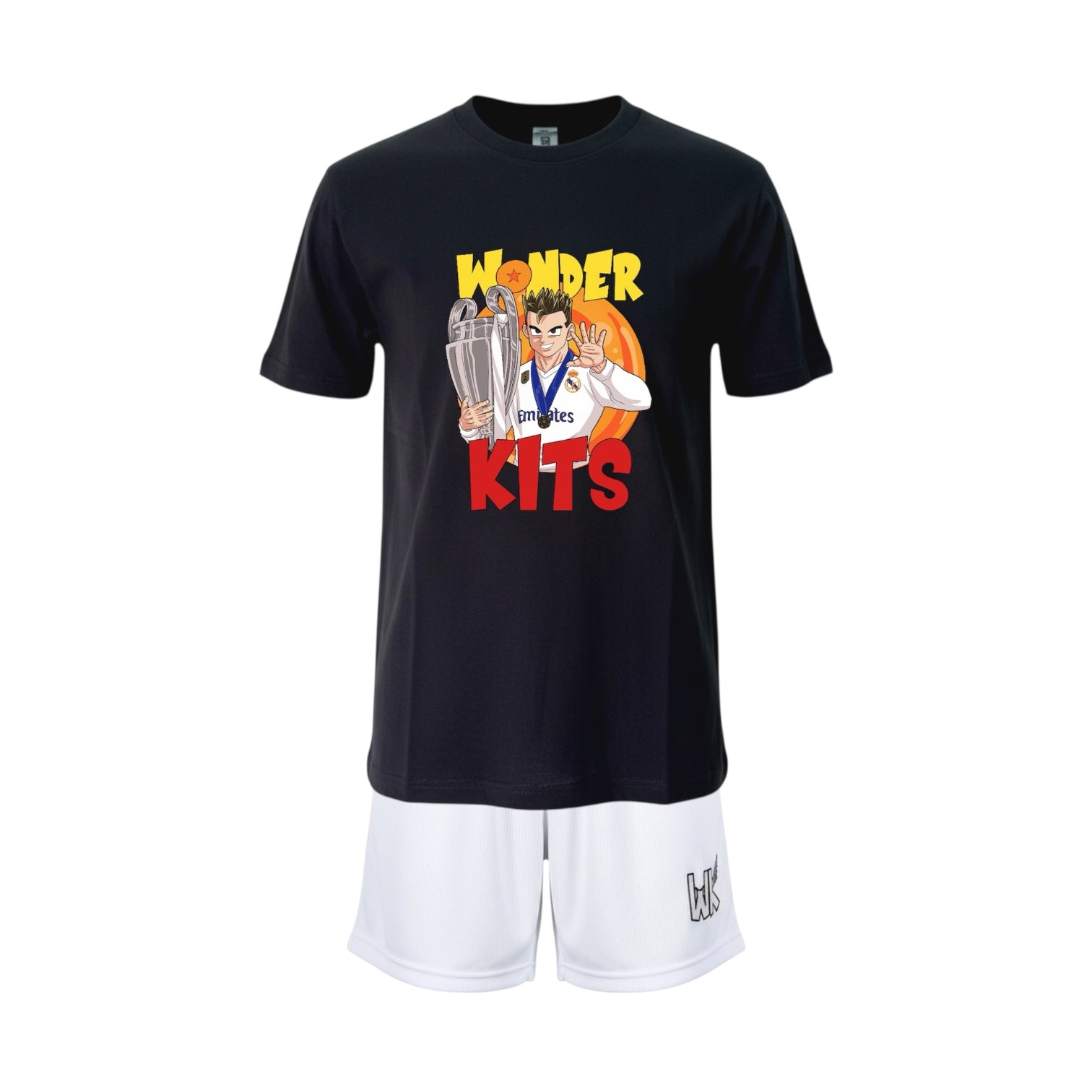 Wonder Kit Youth Graphic Set - 5 Champions Black – thewonderkits.com