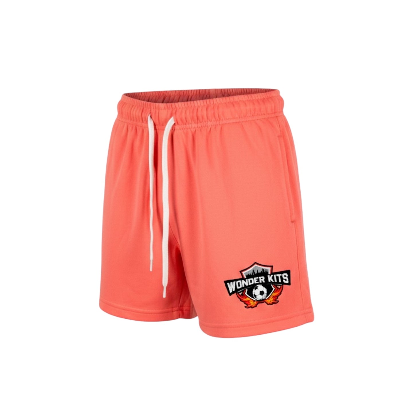 Fleece Wonder Kits Youth Shorts - Orange