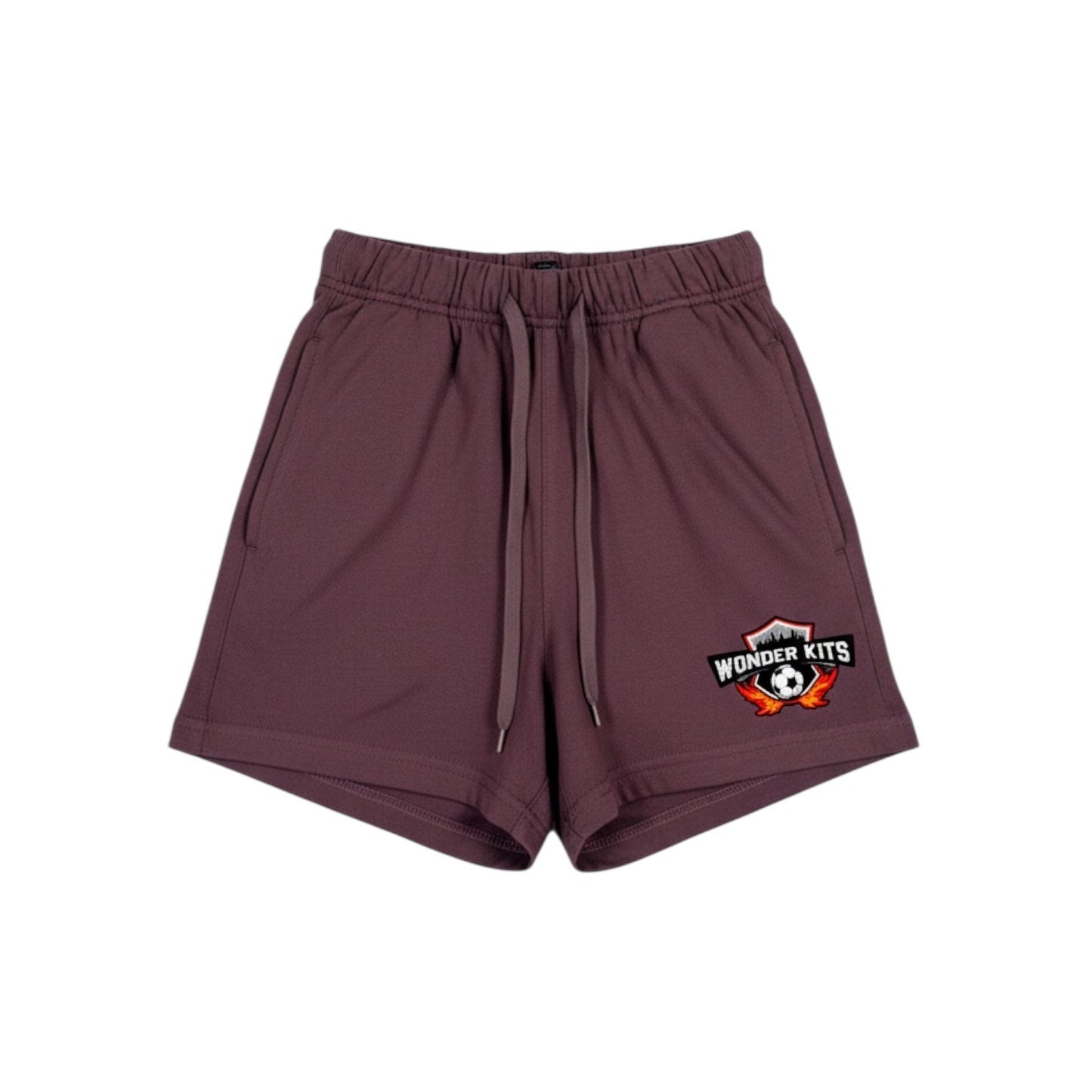 Fleece Wonder Kits Youth Shorts - Brown
