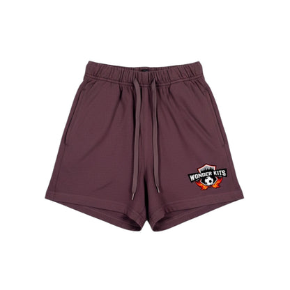 Fleece Wonder Kits Youth Shorts - Brown
