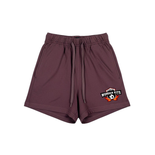 Fleece Wonder Kits Youth Shorts - Brown